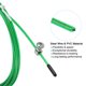 thumbnail image 4 of Cable de reemplazo para cuerda de saltar Uxcell de 10 pies, 2.5 mm, cuerda de salto profesional de alambre de acero, reemplazo verde, paquete de 2, 4 of 6