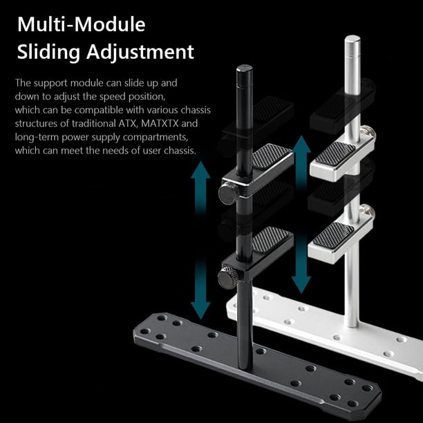 Aluminum Alloy Graphics Video Card Bracket CNC Adjustable for ATX/ITX Chassis