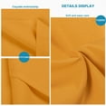 thumbnail image 4 of Flxxie 1800 Count Double Brushed Microfiber Envelope Pillowcases Set of 2, Standard, 20" x 26", Ginger Yellow, 4 of 6