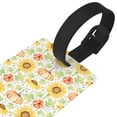 thumbnail image 3 of Kdxio Autumn Theme Luggage Tags Privacy Cover ID Label Suitcase Tags Identifiers For School Bags,Suitcases, 3 of 7