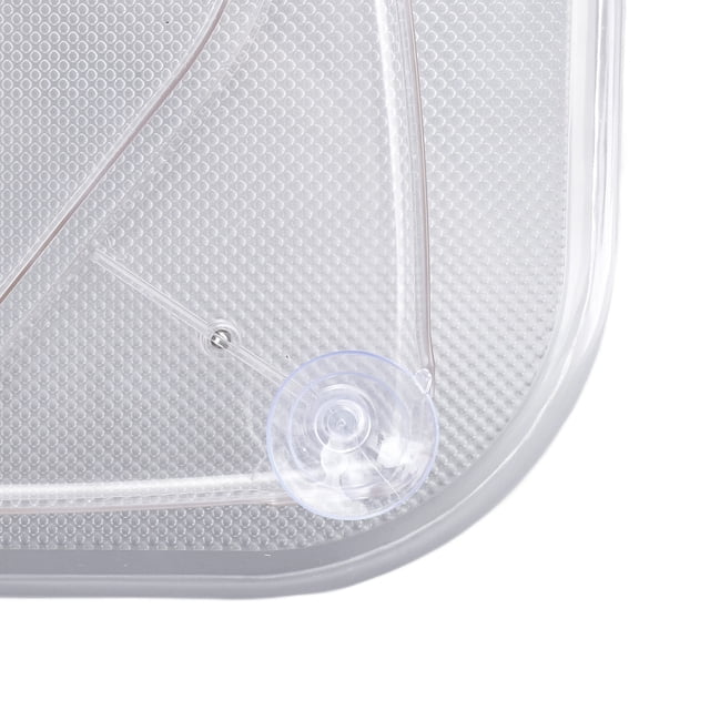 Estante de almacenamiento giratorio transparente, organizador de placa giratoria para refrigerador, organizador de placa giratoria de plástico transparente, estante de almacenamiento de condimentos para encimera, funcionalidad inteligente Jadeshay A