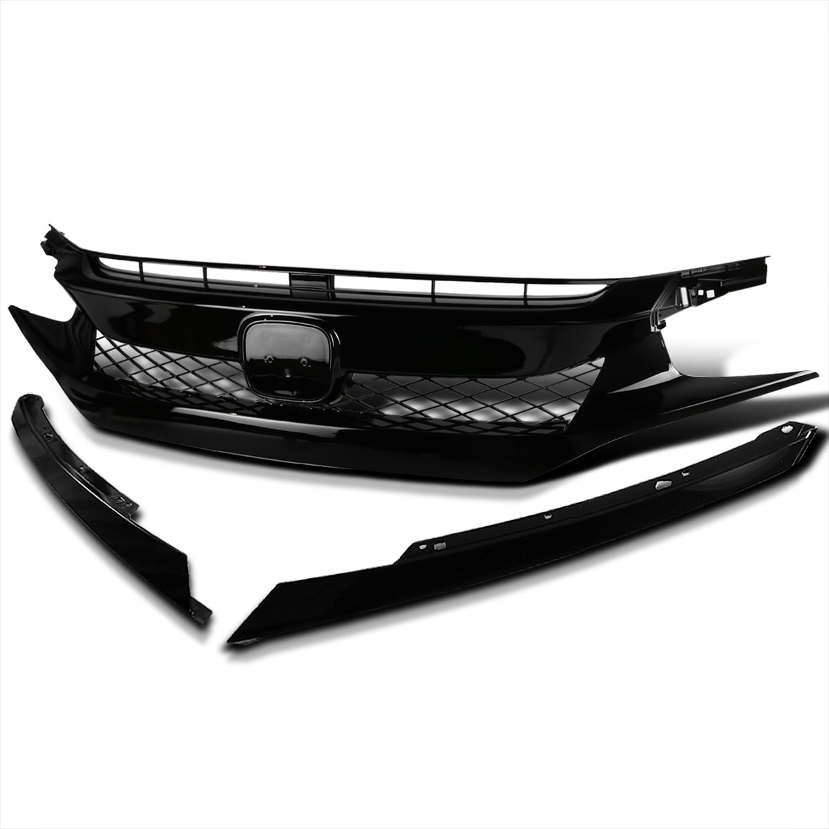 Fits 06-08 Honda Civic Coupe 8Th Gen FG2 Type S Front Bumper Lip & CS Splitter E - Foto 12