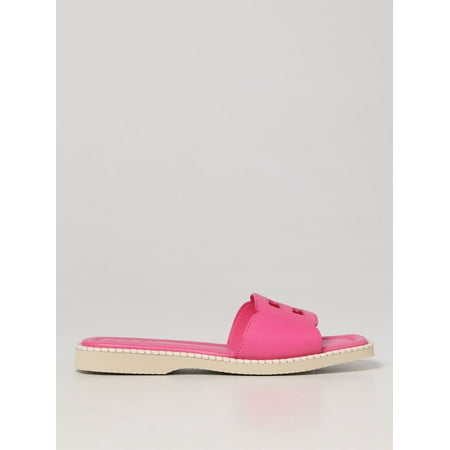 

Hogan Flat Sandals Woman Fuchsia Woman
