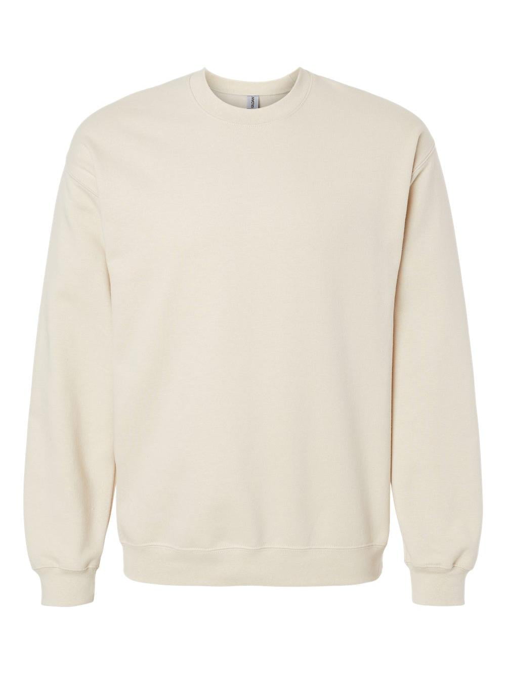 Gildan - Softstyle Crewneck Sweatshirt - SF000 - Sand - Size: L ...