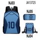 thumbnail image 3 of 2022 BLUE LOCK Merch nuevo conjunto de mochila 3D 3 piezas mochila escolar juvenil liviana bolso de mensajero con impresión 3D estuche para lápices, 3 of 5