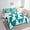 Teal, variant on Erosebridal Pink Minimalst Bedding Sets Twin Size,Abstract Geometric Comforter Sets with Sheets,Vintage Aesthetic Bed in a Bag Twin size,Microfiber Teenager Bedroom Decor,Reversible,7-Piece