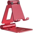 thumbnail image 1 of Nulaxy Soporte plegable doble para teléfono celular, totalmente ajustable, soporte plegable para teléfono de escritorio, base compatible con Phone15 14 13 12 11 Pro Xs Xs Max Xr X 8, Nintendo Switch,, 1 of 4