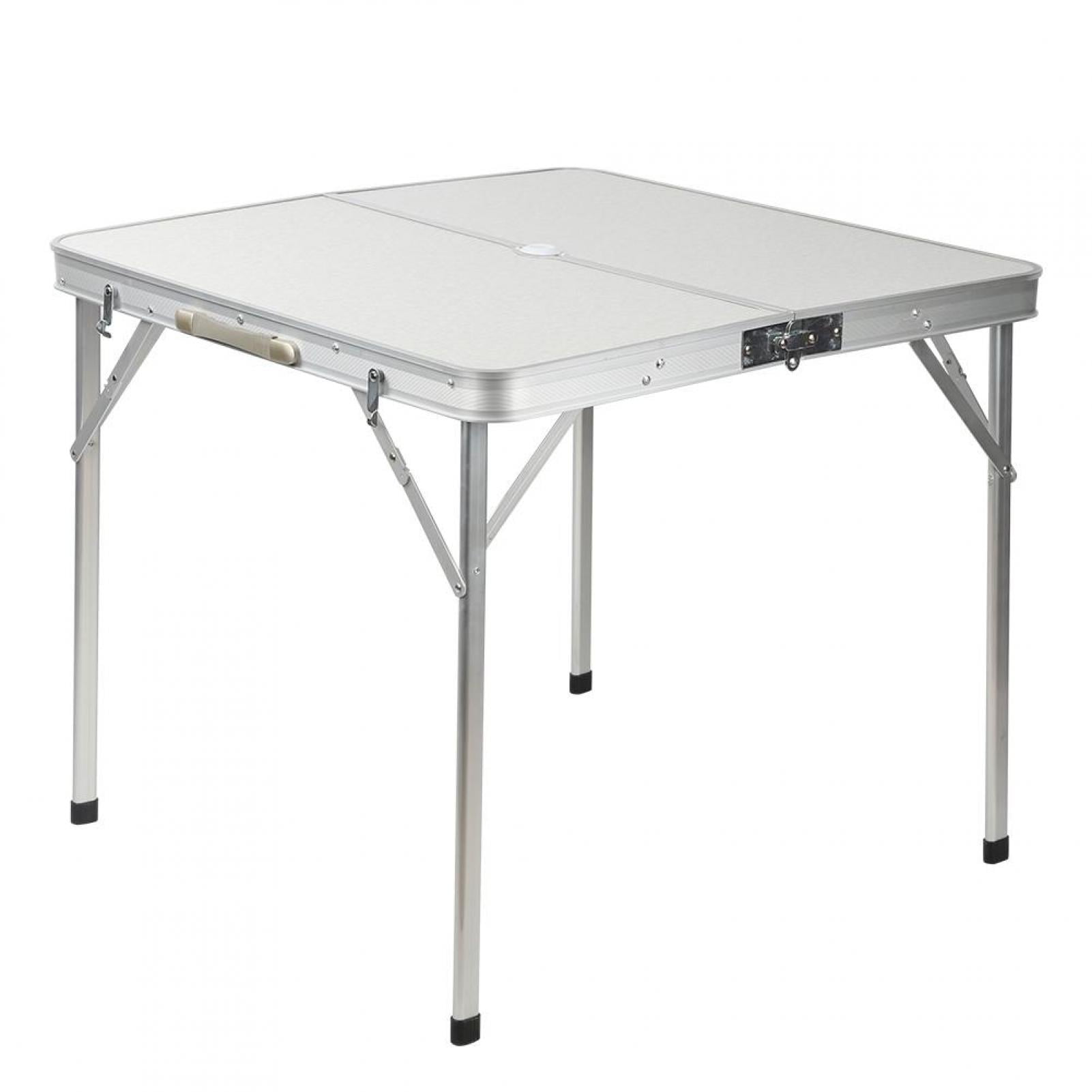 Garosa Folding Camping Table, Aluminum Alloy Outdoor Picnic Table