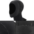 thumbnail image 4 of Keepdiving Gorro de neopreno cálido de 3MM para buceo y snorkel, accesorio para deportes acuáticos (negro L), 4 of 9