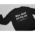 thumbnail image 3 of Mom Sweatshirt Thou Shall Not Try Me Mama Shirt Funny Mom Gift Women Sweatshirt X-Large Red, 3 of 5