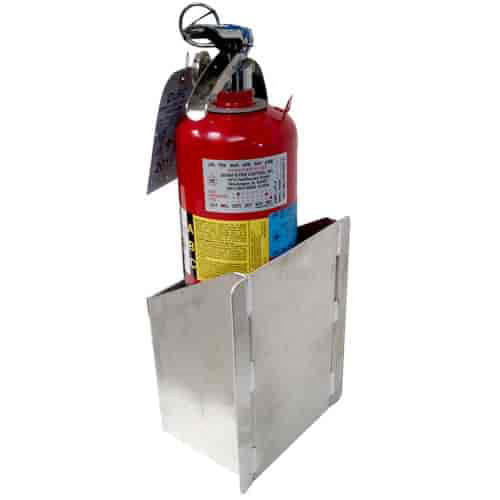 Pit Pal 452 Fire Extinguisher Holder 11 H x 9 W x 6 D Holds 10 lb 5.75 Diameter