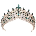 thumbnail image 1 of Couronne de Mariée Coiffe Cristal Robe de Mariée Accessoires de Coiffure pour Fête, 1 of 10
