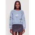thumbnail image 2 of Women's Sequin Graphic Long Sleeve Sweatshirt, 2 of 4