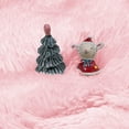 thumbnail image 2 of Blush Round Rug For Bedroom, Blue Fluffy Circle Rug For Kids Room,furry Carpet Blanket-SinKeeU, 2 of 4