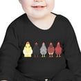 thumbnail image 2 of RIJOPUTY Toddler Christmas Clothes My First Christmas Baby Girl Outfit Christmas Outfits for Baby Boys Cool Clothes for Boys Toddler Sweatsuits 3t, Black 0-3 Months, 2 of 5