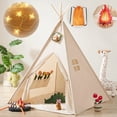 thumbnail image 1 of Tienda de campaña Tiny Land para niños con luces y juguete para fogatas, 1 of 7