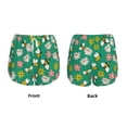 thumbnail image 5 of Lsque Flying Bees Printed Women's Running Shorts with Liner Pockets,Elastic Quick Dry Workout Athletic Gym Yoga Shorts,Womens High Waist Shorts-Small, 5 of 9