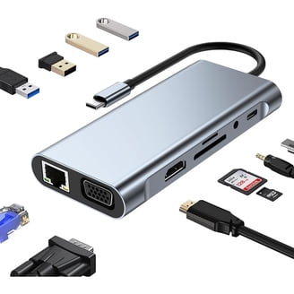 Dell, USB-C Multiport Adapter, DA310, 7-in-1 with 4K HDMI