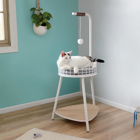 Sauder 424100 Cat Lounger  White Finish