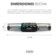thumbnail image 5 of Bocina Portatil Recargable Bluetooth Gamer Rgb Pc Sonido Envolvente Cilindrica Gaon GN-1003, 5 of 8
