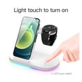 thumbnail image 3 of Chargeur Sans Fil 15W Station de Charge Rapide pour Téléphone Intelligent, Montre, Charge Rapide Avantage, 3 of 7