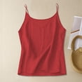 thumbnail image 6 of Linen Camisole Tops for Women Linen Undershirt Loose Tank Tops Linen Shirts for Women Gauze Tank Tops Womens Tank Tops Loose Fit Workout Tank Tops Woman Red M, 6 of 6
