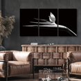 thumbnail image 2 of wall26 Canvas Print Wall Art Black and White Birds of Paradise Flower Nature Plants Photography Modern Art Mid-Century Modern Close-Up for Living Room, Bedroom, Office - 24"x36" x 3 Panels, 2 of 5