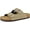 Café Latte, variant on VENECORE Verano Women's Cork Footbed Sandals Summer Comfortable Cushioned Slide Flat Slip-on, Stone, US 10M