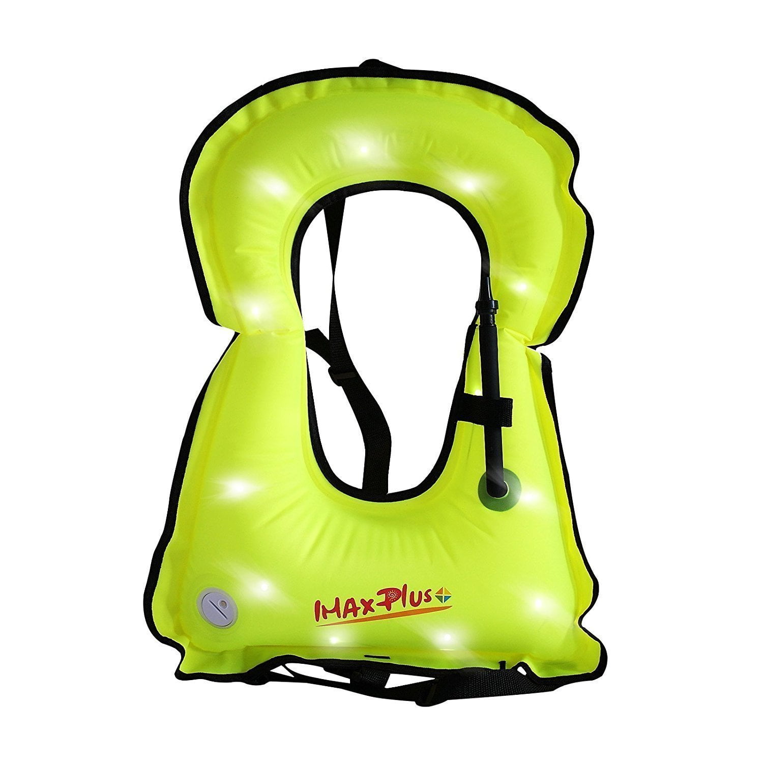 AUTOVOX Inflatable Life Jacket Universal Adults Type Life Jacket with Adjustable Straps Sailing Swimming Life Vest for... by AUTO-VOX