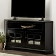 thumbnail image 7 of American Heartland 75739BKBB 50 in. Poplar Corner TV Stand with 2 Bead Board Doors, Antique Black, 7 of 7