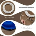 thumbnail image 4 of DIY 50m/54.7 Yards White Millinery Wire 1mm Diameter White Floral Wire Round Soft Millinery Wire PVC Covered Millinery Wire Iron Stem Wires for DIY Sewing Supplies Brim Making Accessories DIY, 4 of 8