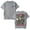 Grey, variant on Ty Myers The Select Album Tracklist T-Shirt Women Men Casual Crewneck Short Sleeve Tee