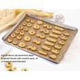 thumbnail image 6 of RUseeN Baking Sheets Set of 2, Stainless Steel Cookie Sheet Baking Tray Pan, 16x12x1 inch, Non Toxic & Rust Free, Easy Clean & Dishwasher Safe, 6 of 7