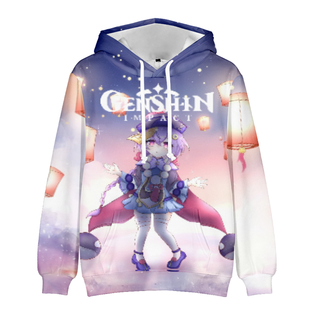 Genshin Impact Hoodie 3D Printed Pattern Hoodies Cosplay Costume