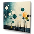 thumbnail image 2 of Designart "Minimalist Oasis Colorful Mid Century Zen I" Abstract Collages Wall Art Living Room, 2 of 5