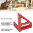 thumbnail image 3 of 3D Multi Angle Measuring Ruler, Woodworking Square Protractor Erosion  Aluminum Alloy  for Pipes for Engineers, 3 of 8