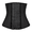 Black, variant on COMFREE Women's Latex Waist Trainer Corsets Long Torso Waist Cincher Girdle with 3 Hooks Eye Tummy Control Body Shaper