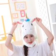 thumbnail image 1 of Headgear New Unicorn Headgear Hat Photo Props Plush Toy Headgear heqiyong LED, 1 of 2