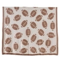 thumbnail image 3 of Homellea Football Throw Blanket, Soft Flannel Fleece All Season Sports Blanket with American Football Pattern for Couch, Sofa, Bed, Game Day, Travel and Camping, 59.06 x 39.37 Inch, 3 of 5