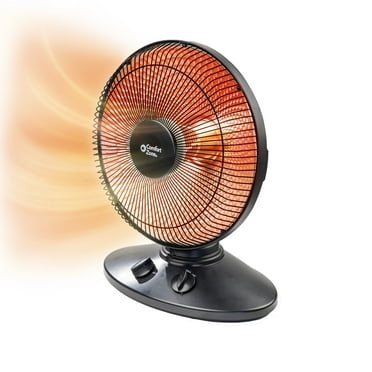 Comfort Zone Parabolic Oscillating Dish Space Heater