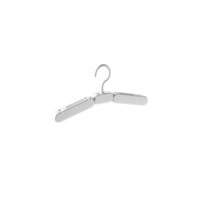 Perchas plegables de viaje, perchas portátiles que ahorran espacio para maletas y mochilas. Clips antideslizantes para sujetar pantalones, faldas y vestidos. Plástico ligero y resistente para
