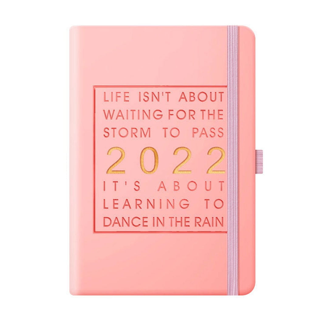 2022 Leather Planner Schedule A5 Daily Planner Dated Pages with