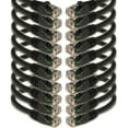thumbnail image 1 of XUCP-IMBA-CAT5-15BK-10PK Cat5e Network Ethernet Patch Cable (10 Pack), 15-Feet, Black, 1 of 4