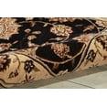 thumbnail image 4 of Nourison Nourison 2000 30" x 144" Wool Indoor Rug in Midnight Black Persian, 4 of 4