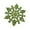 Green, variant on 24pcs Christmas Silver Snowflake Ornaments Plastic Glitter Snow Flakes Ornaments for Winter Christmas Tree Decorations Size Varies Craft Snowflakes