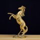thumbnail image 1 of Caballo de resina Esculturas creativas Estatua de animal impermeable para la habitación del hogar (Oro) Sywqhk Libre de BPA, 1 of 8