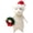 C, variant on Christmas Decorations, Vintage Handmade Felted Wool Mouse - Christmas Ornaments Felted Animals - Xmas Tree Decoration Mice Chirstmas Decor for Tree Indoor