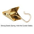 thumbnail image 3 of Juego de Clips para Cortinas para Fotos Decoración del Hogar 1.02"*0.47" Paquete de 40 Dorado, 3 of 6