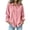 Pink, variant on CHGBMOK Women Oversized Corduroy Shacket Casual Long Sleeve Lapel Button Down Shirt Jacket Solid Color Blouse Tops