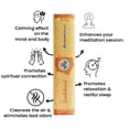 thumbnail image 4 of Zen Sandalwood Incense Sticks, 8", 12 Sticks per Pack, 2 Packs, 4 of 4